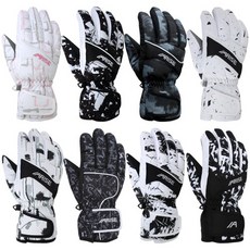 어라이즈 WG004 성인 주니어 스키 보드 장갑 모음 택1, AWGA010BK 블랙L