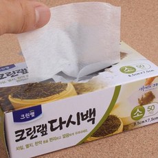 멸치육수망 보리차티백 주머니 차우림망 다시백 국물백, 소, 소(S), 1개
