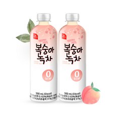 웰그린스위츠제로복숭아녹차500ml