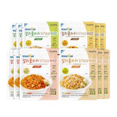 굽네 로드닭 컬리플라워 닭가슴살 볶음밥 200g 4종 혼합 12팩 맛보기, 1set, 12개