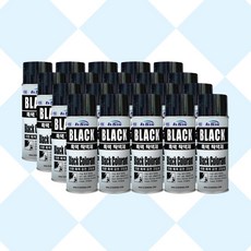 흑색착색제 20개 무광 흑색 코팅제 도금제 블랙코트