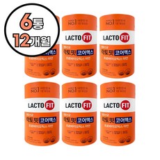 락토핏 종근당건강 생유산균 코어맥스, 110g, 6개