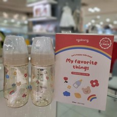 [아가방(아울렛)] 아가방 HC31 마이페이보릿띵스 젖병2팩 270ml 노꼭지 01P082003