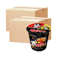 삼양 불닭볶음면컵 70g 12개 (2박스)