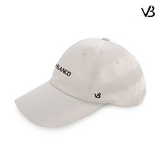 남자 여자 여름 볼 캡 야구 모자 발데블랑코 VB 포인트 코튼 볼캡 아이보리 FREE POINT COTTON BALL CAP IVORY 1456963