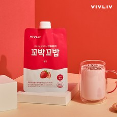 꼬박꼬밥 단백질 쉐이크 딸기맛 40g 7개, 1개