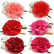 리본카네이션브로치