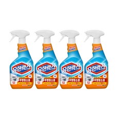 유한락스 주방청소용, 500ml, 4개