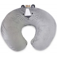 Boppy Luxe 간호 베개 및 포지셔너 회색 왕 사자