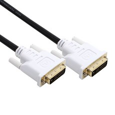 DVI-D 듀얼 케이블 DUAL 24핀+1G 모니터케이블 1m 1.5m 2m, DVI-D 듀얼 케이블 2m