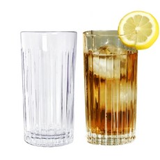 하니니키친 하이볼잔 맥주잔 카페 유리컵 420ml 2개