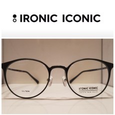 [얼베인옵티컬] 아이로닉아이코닉 IN6728 C.1 프랭크커스텀st 코가편한 가벼운뿔테 ironiciconic 세련된