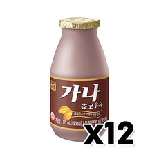 푸르밀 가나 초코우유 초콜렛드링크 225ml x 12개