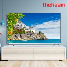 더함 스마트 TV 125cm(50인치) UHD 안드로이드 DOLBY TA504-AVN22CB 넷플릭스 유튜브 OTT 미러링 중소기업 티비, 1. 직접배송-자가설치