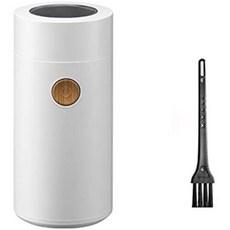 커피 연마기 전기 향료 연마기 스 테 인 리 스 스틸 칼날 150 W 커피 원 두 향료 견과 류 씨앗 약초 무료 청결 브러시 화이트, 1개