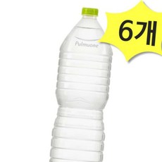 페트병 무라벨 생수 2l 6개 물 2리터 생수병 가정용, 상세페이지 참조