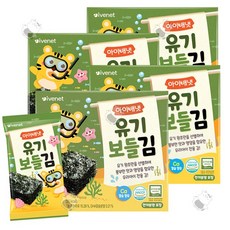 아이배냇 유기 보들 김, 김맛, 20g, 4개