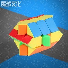 큐브 유기어스 전문 매직 큐브 스큐 축 풍차 판도라 피셔 3x3x3 루빅 교육 완구, Fisher Cube-50131598