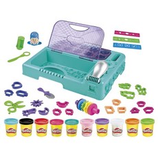 Play-Doh On the Go Imagine and Store Studio with over 30 tools and 10 cans