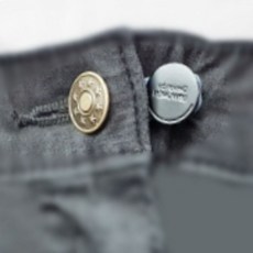 세모소 임산부보조도구 추가바지버튼 청바지허리늘리개 여유공간2CM 단추밴드 랜덤패턴 1개