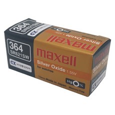 맥셀 MAXELL 시계배터리 364(SR621SW) - 10알 SILVER 배터리, 10개, 10개입