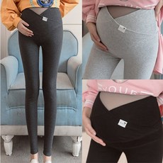 V 심플 슬림핏 배보호 임산부 레깅스 M XXL 204453