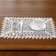 레이스테이블러너45x30cm식탁매트테이블러너