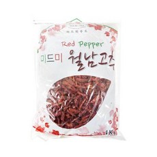 베트남 건고추 1kg 통고추 아주 매운 땡초고추 월남고추 사천고추, 1개