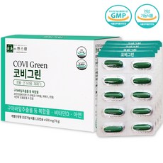 코비그린 650mg x120캡슐 (벤두381 구아바잎추출물) 콧물 코가려움 재채기