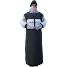 라이더 방한복 오토바이 라이더 우주복 배달대행 스즈끼 정비복, 카키 XXL
