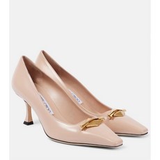 Jimmy Choo Ryker 70 임벨리시드 레더 펌프스 189648