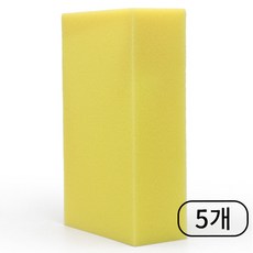 1991공구 타일 줄눈 메지 다용도 스펀지, 5개