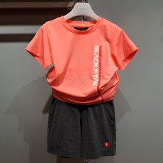 블랙야크키즈 반팔 반바지 상하복 세트 기능성 쿨소재 아이스 냉감소재 BK쿨루즈세트