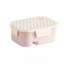 BLOWFISHFUGU 도시락 전자레인지 도시락통 데우기 도시락 칸막이 직장인 도시락 1100ml/1350ml, 1개, 분홍색A
