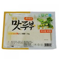 두부 정남식품 3kg 찌개용, 1개, 단품