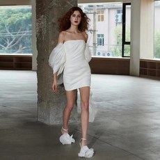 로앤하우스 프렌치 화이트 웨딩드레스