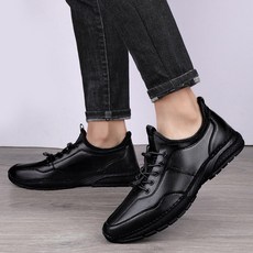 가을 새로운 패션 트렌드 영국 캐주얼 남성 신발