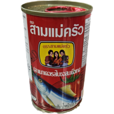태국 세여자 통조림 정어리 빠까뽕, 1개, 93g