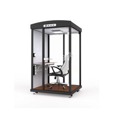 방음 룸 전화 부스 녹음 스튜디오 피아노