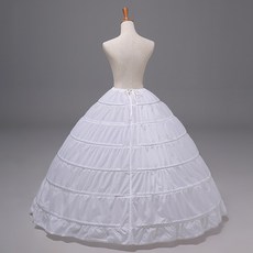 ZLD 결혼식 신부의 Crinoline 전체 후프 페티코트 후프 치마