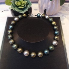 멀티진주목걸이