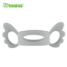 하카 앤젤 유리 젖병 컵 손잡이, 그레이(Grey), 1개
