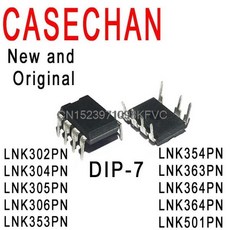 5PCS 새로운 원래 DIP-7 LNK302PN, 08 LNK364PN