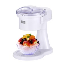 키친플라워 스노우 빙수기, 1개, 0 빙수기+빙수용 그릇 2p