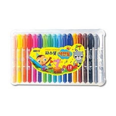 아모스파스넷크레파스18색