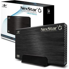 Vantec 3.5인치 SATA 6GB/s에서 USB 3.0 HDD 인클로저 블랙(NST-366S3-BK)