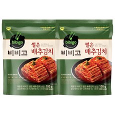 비비고 썰은배추김치, 500g, 2개