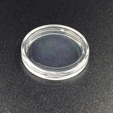1PC 20mm 기념 동전 케이스 투명 수집 취미 배양배지 수납 전시 인테리어 원형 아크릴 플라스틱 케이스 엽전 주화 캡슐 Coins case 홀더 가상 암호 화폐 캐이스
