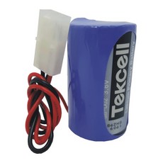 Tekcell 텍셀 비츠로셀 SB-D02 LARGE 3.6V ﻿피에스텍 대성계전 원격지시부 검침기 열량계 가스미터 적산열량계 계량기 소변기센서 배터리 건전지, 1개