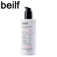 빌리프 크리미 모이스처라이저 딥모이스트 125ml, 상세페이지 참조